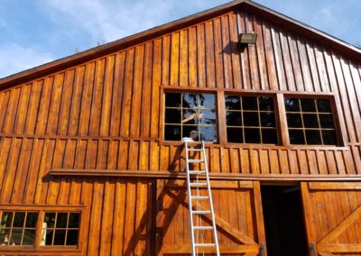 Completely Refurbished and Reclaimed Barn Exterior